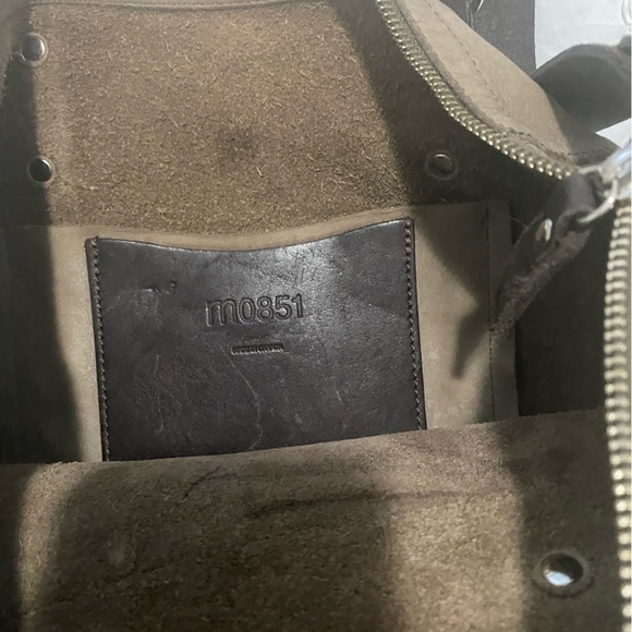 M0851 leather crossbody bag - Picture 2 of 5